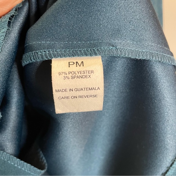 BRIGGS NEW YORK Ladies/Womens Blazer-Teal color Size/PM with padded shoulders. - Picture 6 of 8